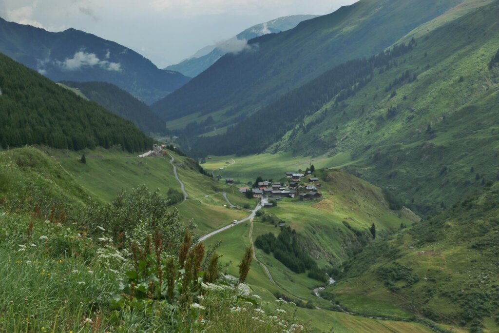 Teils nass vom Oberalppass nach Tschamut 7.7.2019