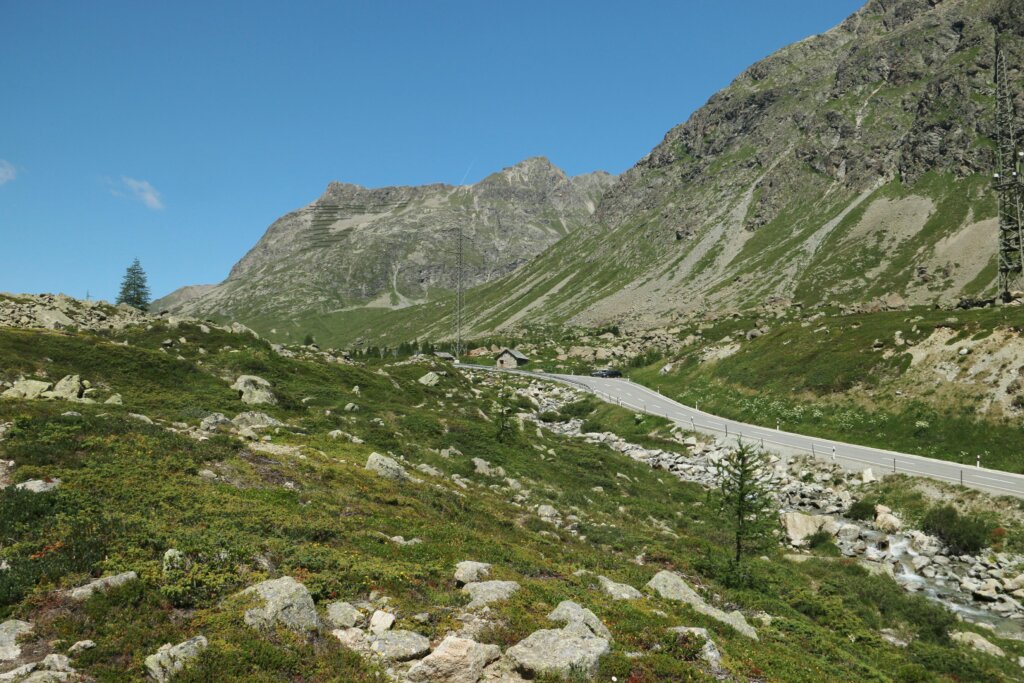 Julierpass bis Silvaplana 9.7.36